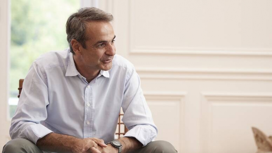 Στο Μέγαρο Μαξίμου ο Co-CEO του Netflix - Συνάντηση με Κυριάκο Μητσοτάκη