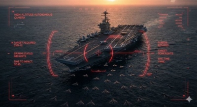 Countdown: Abraham Lincoln within firing range of Iran – Tehran's message: Say goodbye to your families