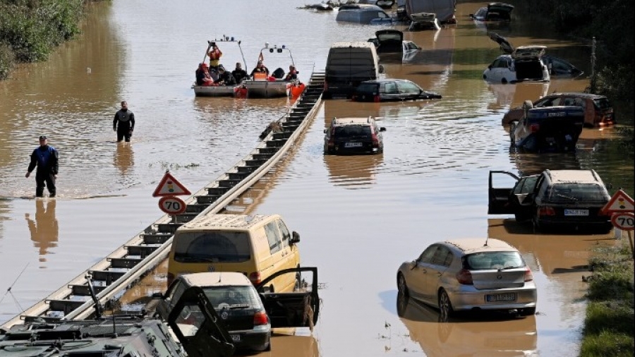 Γερμανία: Πάνω από  6 δισ. το κόστος από τις πλημμύρες – Εκταμιεύονται άμεσα 400 εκατ. ευρώ