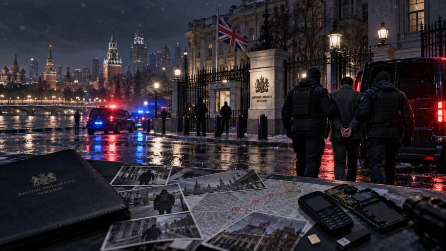 FSB claims foil of Ukrainian plot targeting British diplomats in Moscow