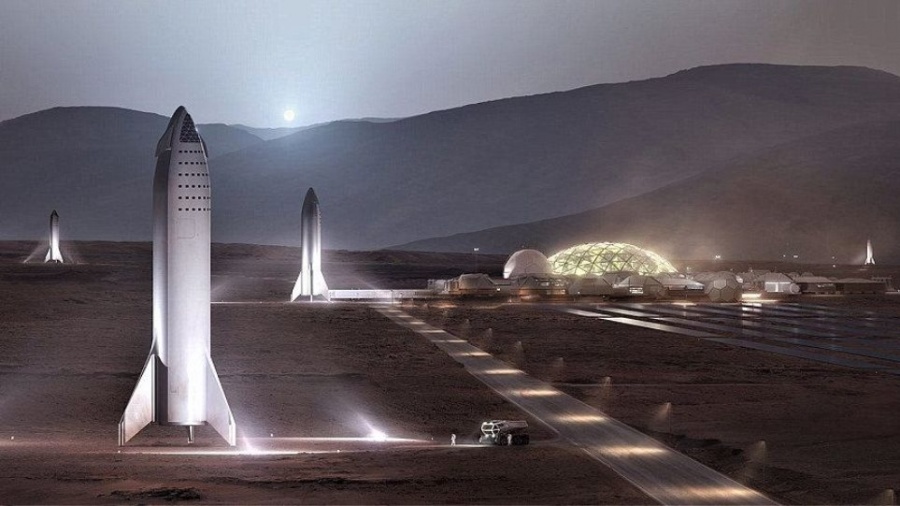 Ο Elon Musk παρουσίασε τη διαστημική βάση που οραματίζεται στον Άρη