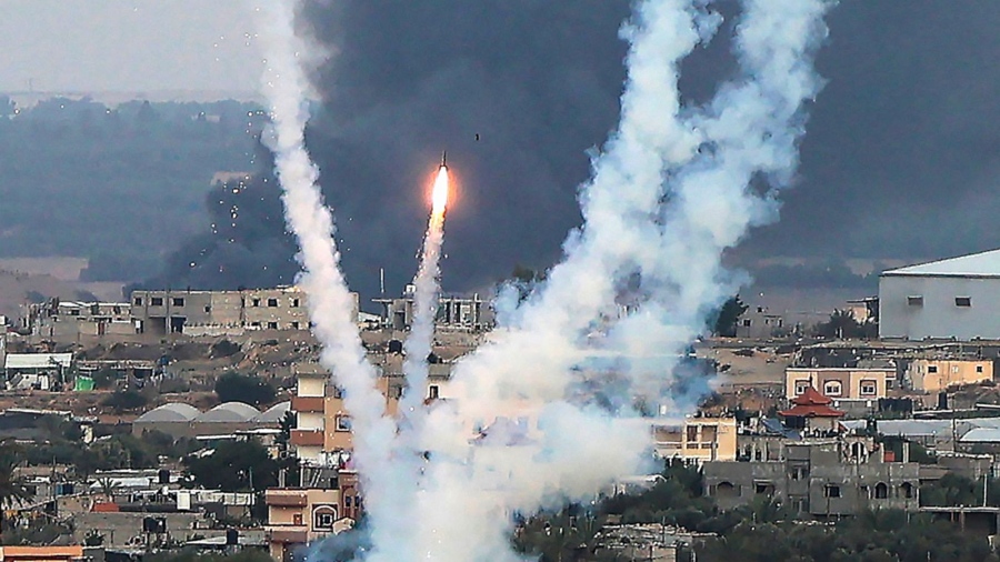 Σαρωτική επίθεση με ρουκέτες από τη Hamas κατά της Βόρειας Διοίκησης του Ισραηλινού στρατού