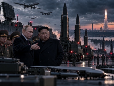 Ο Putin εξοπλίζει τον Kim Jong Un: Η Βόρεια Κορέα αναβαθμίζει πυραύλους και drones – Ο νέος εφιάλτης για τις ΗΠΑ