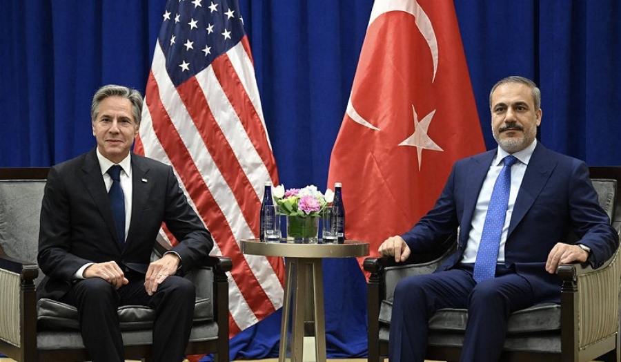 Χωρίς δηλώσεις και κοινό ανακοινωθέν η συνάντηση Blinken (ΗΠΑ) – Fidan (Τουρκία)