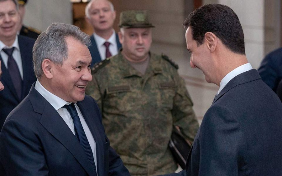 Ο Ρώσος υπουργός Άμυνας παρέδωσε στον Assad επιστολή του προέδρου Putin