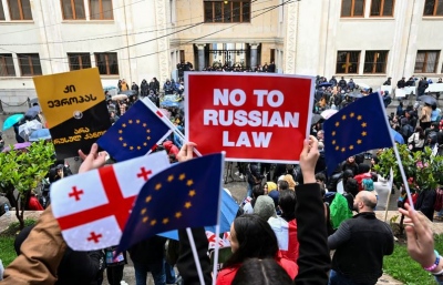Αναταραχή στη Γεωργία - Στο στόχαστρο ο «ρωσικός» νόμος για ξένους πράκτορες - Κρεμλίνο σε ΕΕ: Σεβαστείτε το κυρίαρχο κράτος