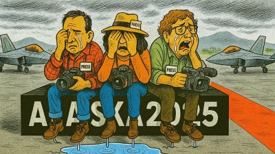 Θρήνος... στον δυτικό Τύπο μετά τον θρίαμβο Putin στην Αλάσκα - Συναισθηματικός... εκβιασμός στον Trump