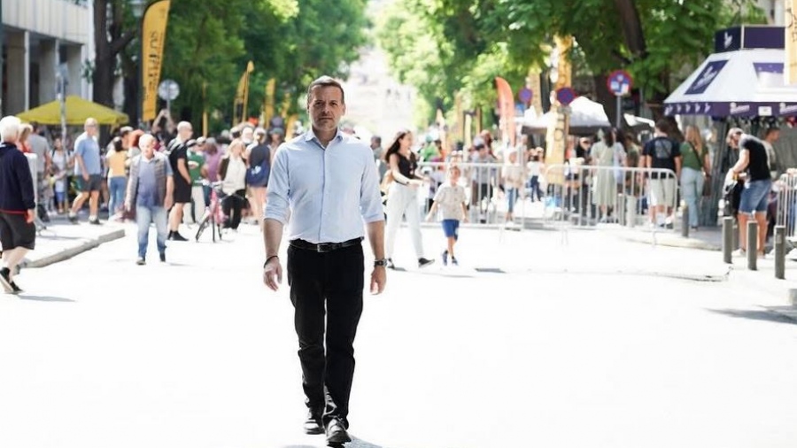 Δούκας: Να σχεδιάσουμε όλοι μαζί μια πόλη πιο φιλική για πεζούς και ποδηλάτες