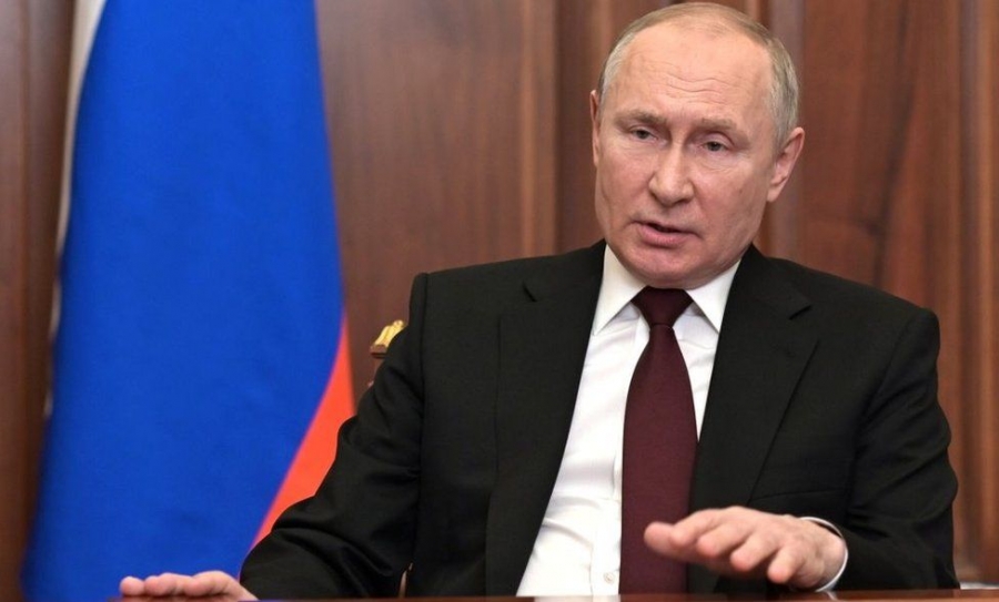Putin: Καταστράφηκαν οι στρατιωτικές υποδομές της Ουκρανίας- Οι κυρώσεις ισοδυναμούν με κήρυξη πολέμου στη Ρωσία