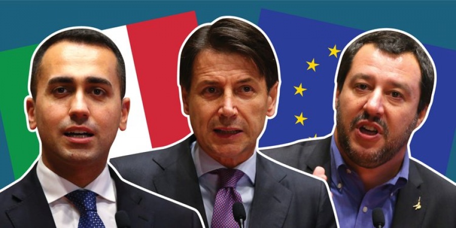 Ιταλία: Συμφωνία Conte – Salvini – Di Maio για την ανάγκη να αποτραπούν οι κυρώσεις της ΕΕ ... με διαφωνίες για τα μέτρα