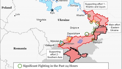 H νέα φάση εισβολής της Ρωσίας - Στόχος η προέλαση και έλεγχος της Αν. Ουκρανίας έως 9 Μαΐου – Τελεσίγραφο στο Azovstal