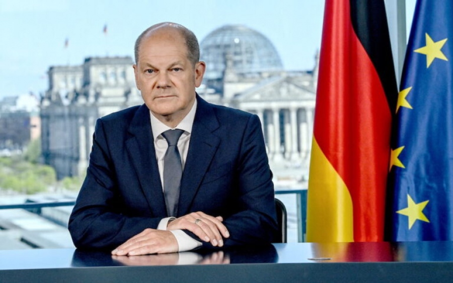 Πολεμικές δηλώσεις Scholz: Η ρωσική απειλή δεν θα περιοριστεί στην Ουκρανία  -  Πολιτική πυγμής έναντι του  Putin