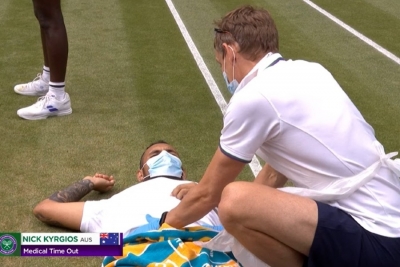 Wimbledon: Αποσύρθηκε με τραυματισμό ο Κύργιος (video)