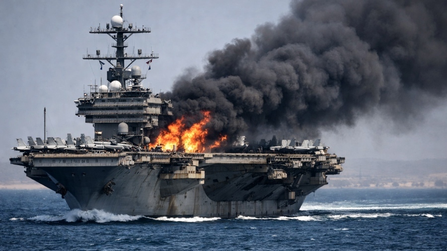 Iran shatters the myth of US military invincibility – Russia now knows aircraft carriers sink and F-35s fall