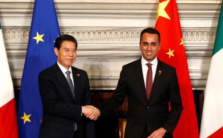 Ο Di Maio α λα Trump: Πρώτα η Ιταλία - Συμφωνίες 2,5 δισ. ευρώ με την Κίνα