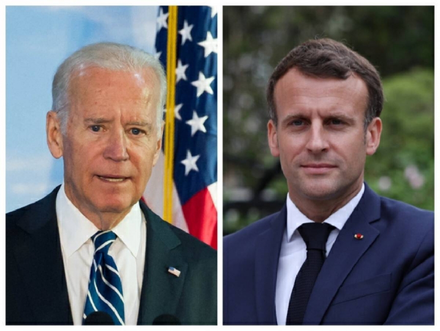 Επικοινωνία Biden και Macron για την ευρωπαϊκή άμυνα - Θα συναντηθούν στη G20
