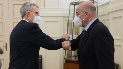 Συνάντηση Δένδια με Pyatt - Στο επίκεντρο διμερείς σχέσεις και Ανατολική Μεσόγειος