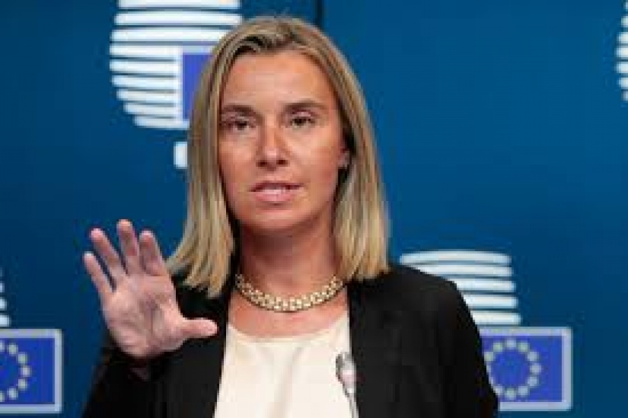 Mogherini (ΕΕ): Η ΕΕ στηρίζει τη δημιουργία δύο ανεξάρτητων κρατών στη Μέση Ανατολή - Tου Ισραήλ και της Παλαιστίνης