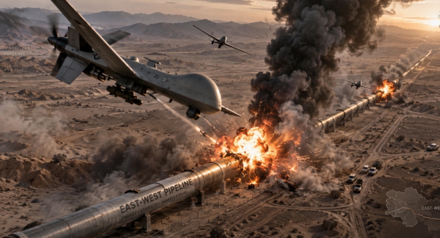 Ασύμμετρος πόλεμος - Πώς drones των 20.000 δολαρίων κρατούν όμηρο την ενεργειακή αγορά αξίας των 4 τρισ.  και προκαλούν σοκ στην προσφορά