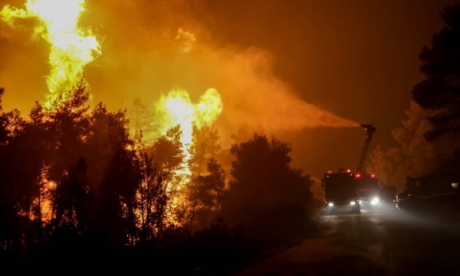 Χωρίς ενεργό μέτωπο η φωτιά στην Εύβοια - Κάηκαν 23 χιλ. στρέμματα - Ενδείξεις εμπρησμού, ανακρίνονται τρεις ύποπτοι