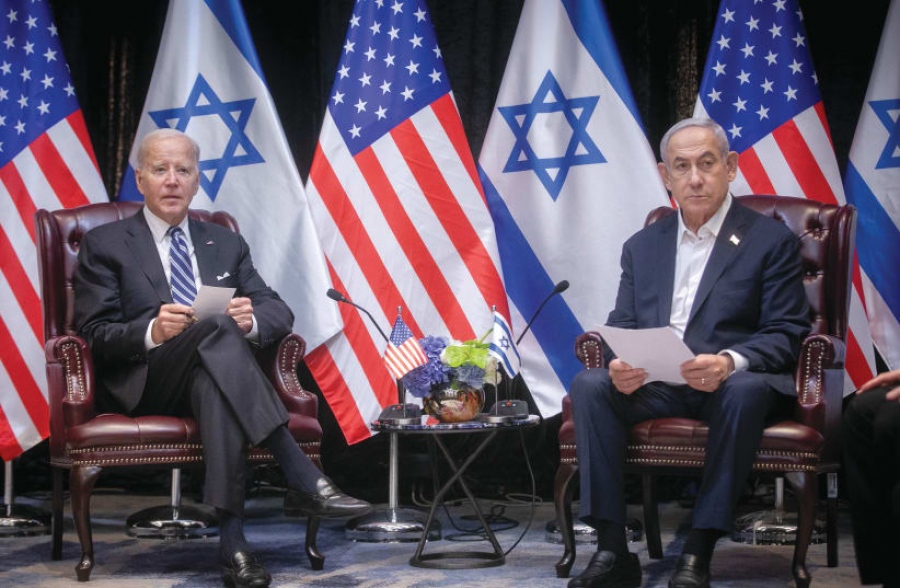 Wall Street Journal : Ο Biden πίεσε τον Netanyahu  να μην ανοίξει δεύτερο μέτωπο στο Βορρά με τη Hezbollah στο Λίβανο