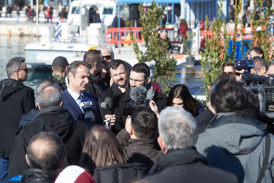 Στη Ραφήνα για τα Θεοφάνεια ο Μητσοτάκης: Φώτιση και Καμμένος είναι δύο έννοιες που δεν πηγαίνουν μαζί