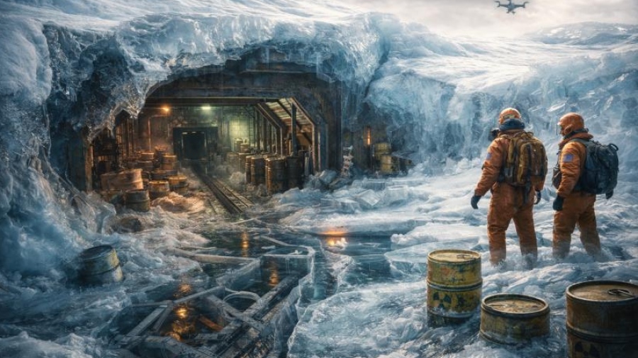 Θρίλερ κάτω από τους πάγους - Μυστική βάση του Ψυχρού Πολέμου αποκαλύπτεται στη Γροιλανδία