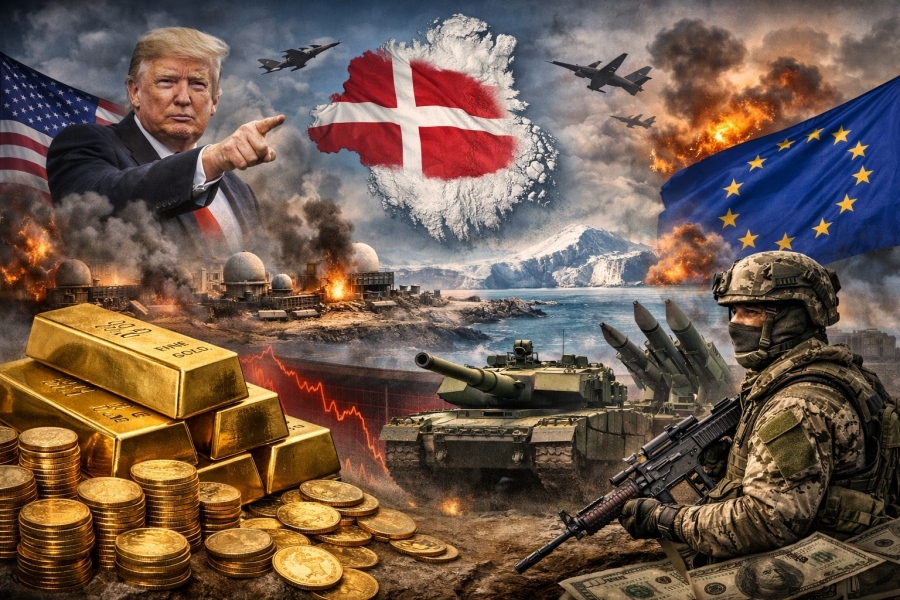 Markets on high alert following Trump’s Greenland threats; fears of NATO dissolution grow as gold and defense stocks surge