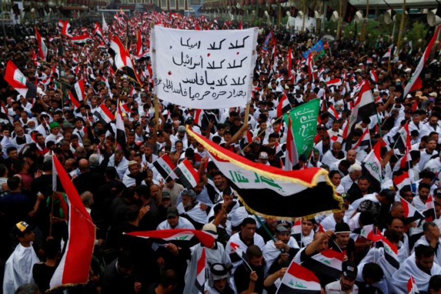 Ιράκ: Συνεχίζονται οι κινητοποιήσεις την ώρα που οι πολιτικοί αναζητούν τον αντικαταστάτη του πρωθυπουργού Α. Mahdi