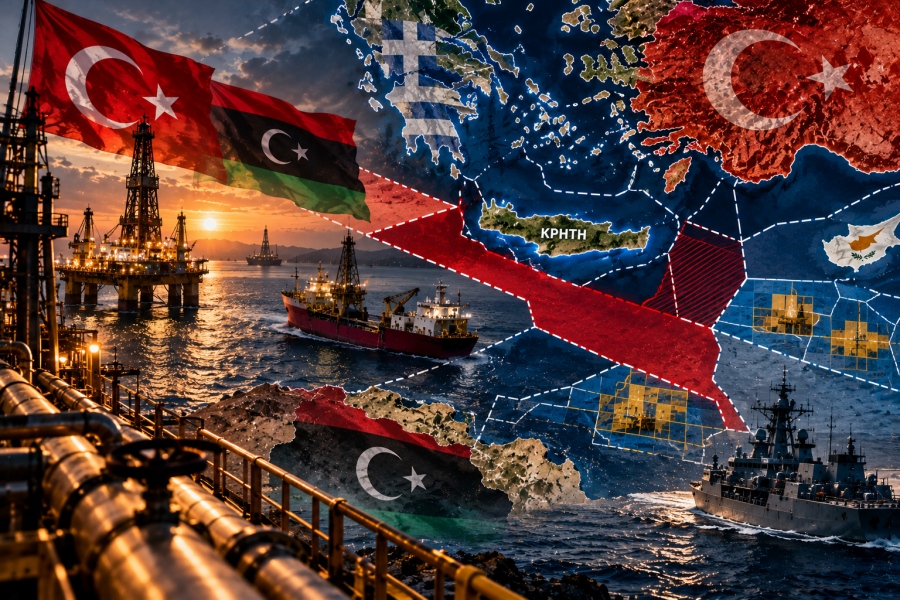 Τρομερό παρασκήνιο… πως το τουρκολιβυκό μνημόνιο εγκλωβίζει τους πετρελαϊκούς κολοσσούς, «περικυκλώνει» την Κρήτη