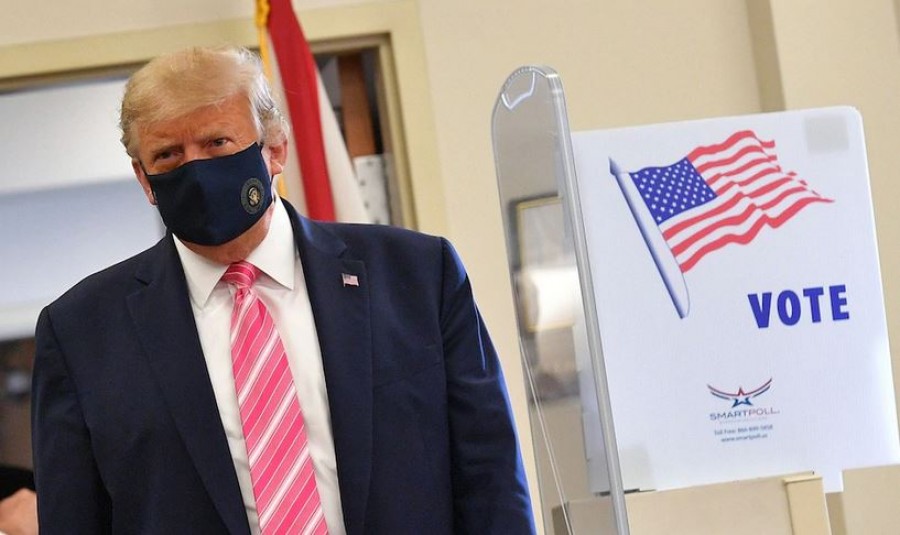 ΗΠΑ – Εκλογές 2020: Ψήφισε ο Trump και κατηγόρησε τον Biden για φορολογική επίθεση