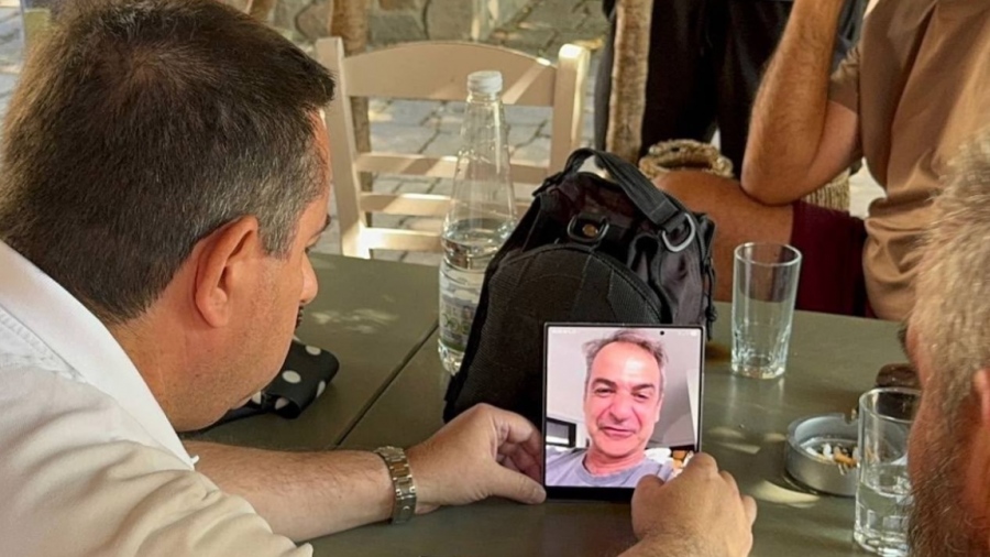 Κατόπιν εορτής, επικοινωνία του Μητσοτάκη με τον πρόεδρο της Βολισσού Χίου