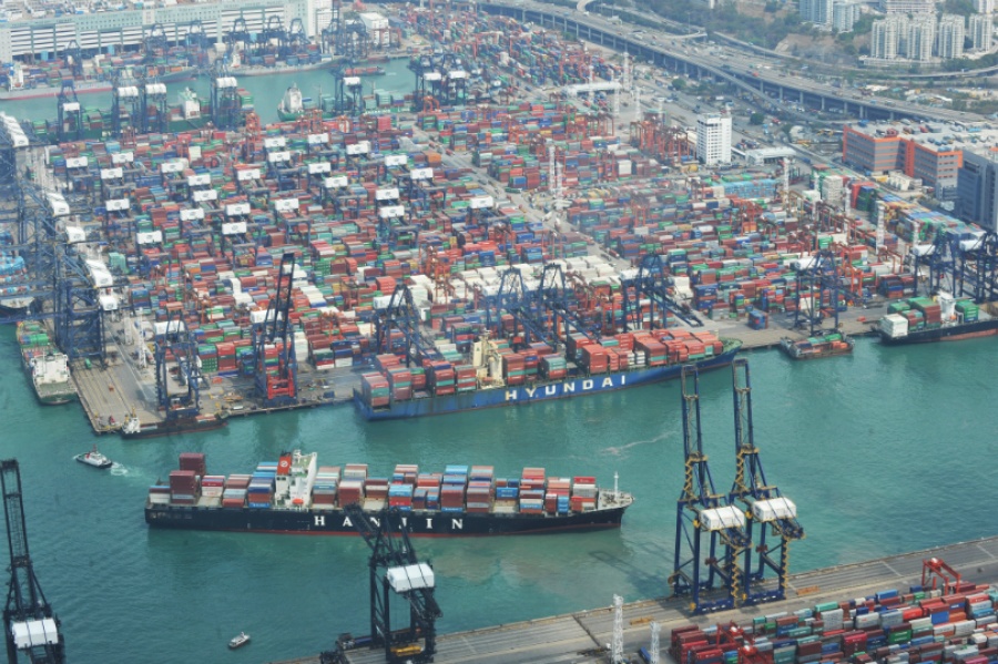 Χονγκ Κονγκ: Ετήσια μείωση κατά 7,2% κατέγραψε ο όγκος των εξαγωγών τον Αύγουστο του 2019