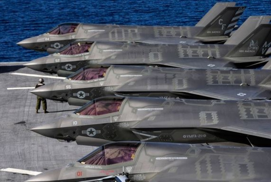 Η Ιαπωνία σχεδιάζει να αγοράσει άλλα 100 μαχητικά αεροσκάφη F35 από τις ΗΠΑ