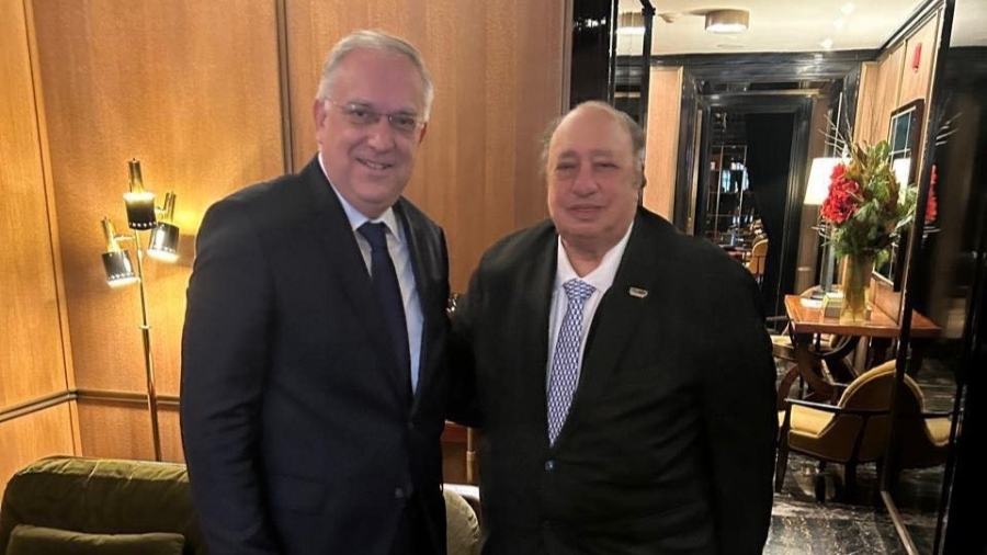 Συνάντηση Θεοδωρικάκου με τον επιχειρηματία Κατσιματίδη: Η Ελλάδα αλλάζει με τη βοήθεια των Ομογενών από τις ΗΠΑ