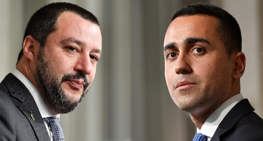 Στηρίζουν οι Ιταλοί την προγραμματική συμφωνία Λέγκας και Μ5S - Συνάντηση Salvini, Di Maio και Mattarella