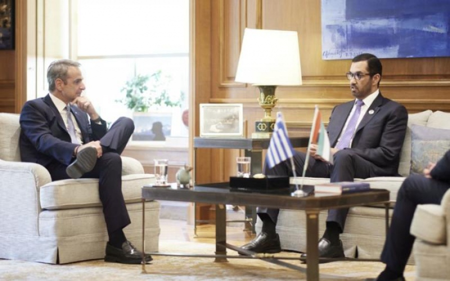 Συνάντηση Μητσοτάκη με Al Jaber: Νέα σελίδα στη στρατηγική σχέση Ελλάδας και Ηνωμένων Αραβικών Εμιράτων