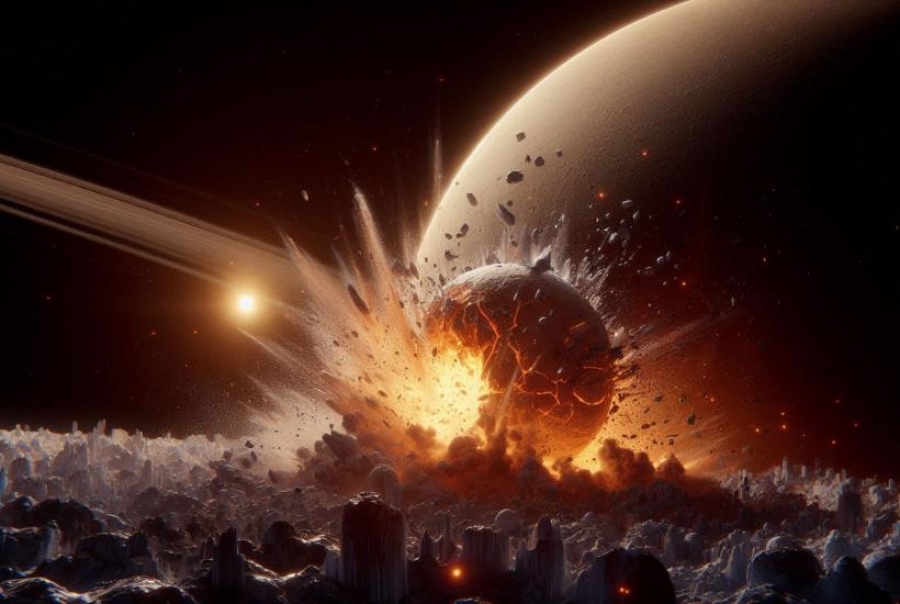 Συγχώνευση κόσμων: Πώς η γέννηση του Τιτάνα από 2 παλιά φεγγάρια δημιούργησε τους Δακτυλίους του Κρόνου