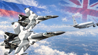 Κόλαση στη Μαύρη Θάλασσα: Ρωσικά Su-27 έτρεψαν σε φυγή 2 Eurοfιghter και ένα RC-135W Rivet Joint - Πανικός στη Βρετανία