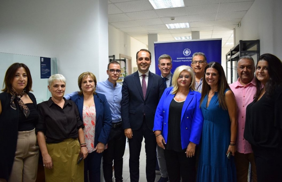 Ελληνικό Κτηματολόγιο: Εγκανιάστηκε το Υποκατάστημα Λαγκαδά - Παρών ο Υφυπουργός Ψηφιακής Διακυβέρνησης