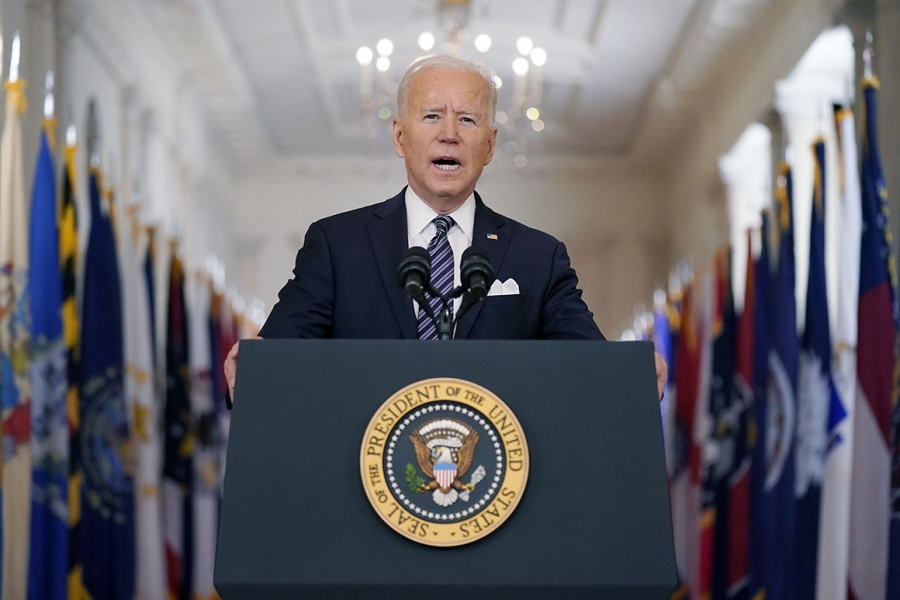 Διάγγελμα Biden: Εμβόλια σε όλους τους Αμερικάνους έως 1 Μαΐου - Ομαλότητα στις 4 Ιουλίου