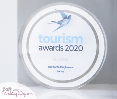 Silver Award για την πλατφόρμα BookYourWeddingDay.com