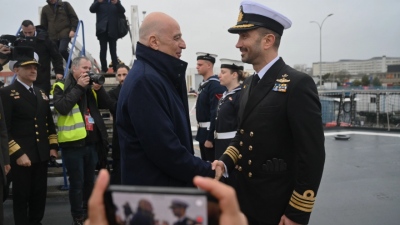 Ο αντιπλοίαρχος Ιωάννης Κιζάνης είναι ο κυβερνήτης της φρεγάτας «Κίμων»