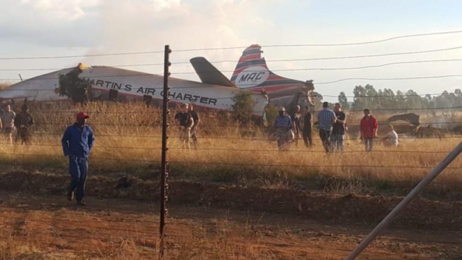 Νότια Αφρική: Τουλάχιστον 19 τραυματίες από συντριβή αεροσκάφους κοντά στην Πρετόρια