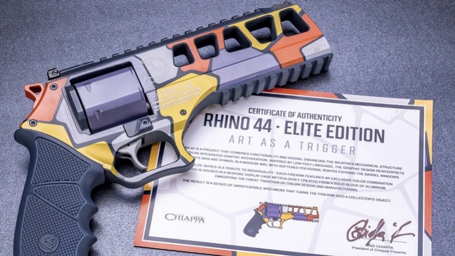 Chiappa RHINO 60DS Elite Edition: πολύχρωμα γραφικά και 