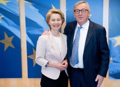 Ικανοποίηση Juncker για την υποψηφιότητα της Ursula Von der Leyen - Στις 16/7 η ψηφοφορία στο Ευρωκοινοβούλιο
