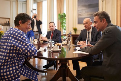 Τουρκικές προκλήσεις και Αγία Σοφία στο επίκεντρο των συνομιλιών Μητσοτάκη με την Laya (ΥΠΕΞ Ισπανίας)