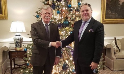 Τηλεφωνική συνομιλία Κατρούγκαλου - Bolton για τις παράνομες ενέργειες της Τουρκίας στην κυπριακή ΑΟΖ