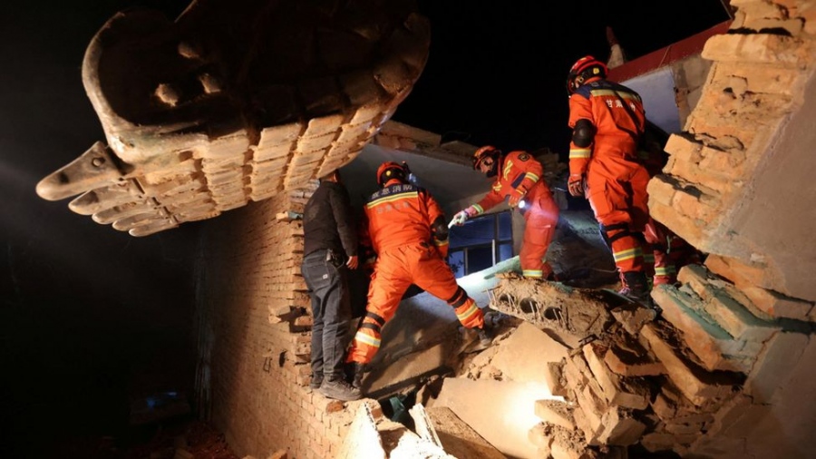 Σεισμός 6,2 Ρίχτερ στη βορειοδυτική Κίνα – Στους 118 οι νεκροί