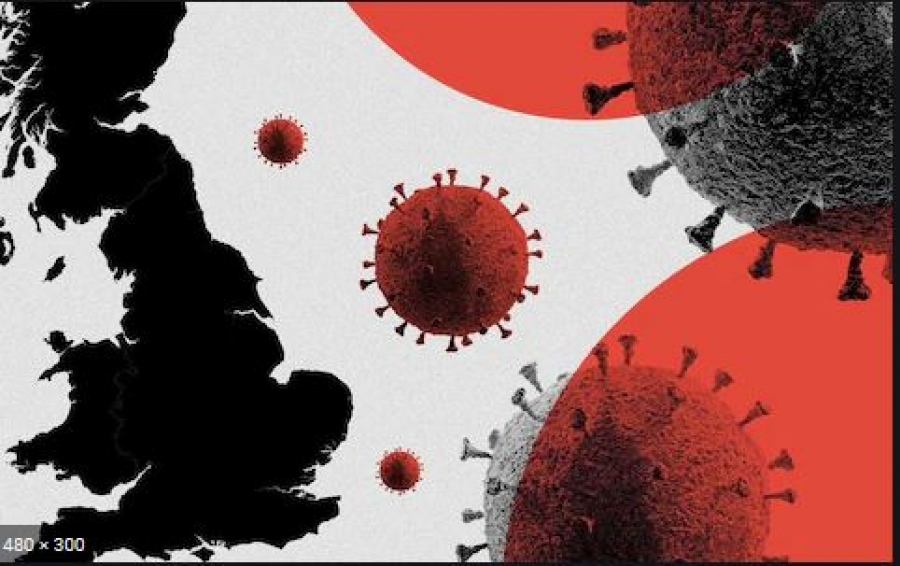 Ο εκτιμώμενος δείκτης μεταδοτικότητας «R» της COVID-19, φαίνεται ότι αυξάνεται στην Βρετανία